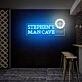 Man Cave Led Uv Neon Sign Wall Deco