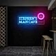 Man Cave Led Uv Neon Sign Wall Deco