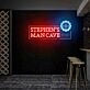 Man Cave Led Uv Neon Sign Wall Deco