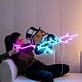 Monopoly Uncle Devil Uv Printed Neon Artwork Game Night Vibes