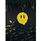 Psychedelic Face Emoji Uv Printed Neon Artwork Expressive Illumination