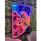 Retro Love Uv Printed X Neon Artwork Nostalgic Charm