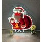 Santa Claus Uv Printed Artwork - Spark Holiday Magic With Festive Delight