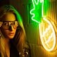 Pineapple LED Sign