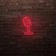 Microphone LED Neon Sign