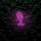 Microphone LED Neon Sign
