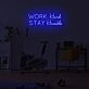 Work Hard Stay Humble LED Neon Sign
