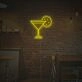 Cocktail With Lemon LED Neon Sign