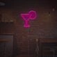 Cocktail With Lemon LED Neon Sign