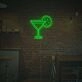 Cocktail With Lemon LED Neon Sign
