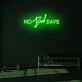 No bad days LED Neon Sign