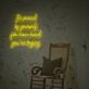 Be Prond Of Yourself For How Hard You Are Trying LED Neon Sign