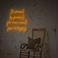 Be Prond Of Yourself For How Hard You Are Trying LED Neon Sign