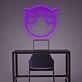 Grogu Silhouette LED Neon Sign
