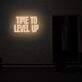 Time to Level Up LED Neon Sign