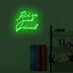 Rise and Grind LED Sign