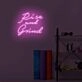 Rise and Grind LED Sign