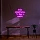 Fuck Social Media LED Neon Sign