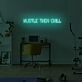 Hustle then chill LED Neon Sign