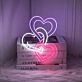 Conecting Heart LED Neon Sign