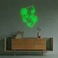 Rosy Lady LED Neon Sign