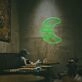 To The Moon And Back With The Moon LED Neon Sign