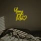 You And Me With Lovely Heart LED Neon Sign