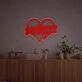 Sucker With Broken Heart LED Neon Sign