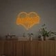 Sucker With Broken Heart LED Neon Sign