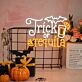 Trick Or Tequila With Halloween Bat LED Neon Sign