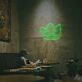Crown Outline LED Neon Sign