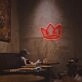 Crown Outline LED Neon Sign