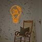 Light Up With Shining Lamp LED Neon Sign