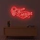 Space Man Jump LED Neon Sign