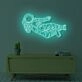 Space Man Jump LED Neon Sign