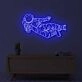 Space Man Jump LED Neon Sign