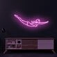 Pink Blonde Diver LED Neon Sign