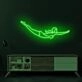 Pink Blonde Diver LED Neon Sign
