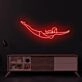 Pink Blonde Diver LED Neon Sign