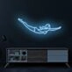 Pink Blonde Diver LED Neon Sign