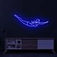 Pink Blonde Diver LED Neon Sign