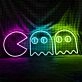 Pac Man Chasing Ghosts LED Sign