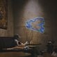Flying Pig With Wings LED Neon Sign