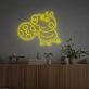 George In Peppa Pig LED Neon Sign