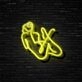 Sun Bathing Neon Sign