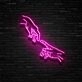 Hand Of God Neon Sign