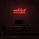 Work Hard Neon Sign