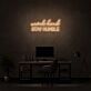Work Hard Neon Sign