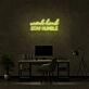 Work Hard Neon Sign