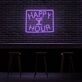 Happy Hour Neon Sign